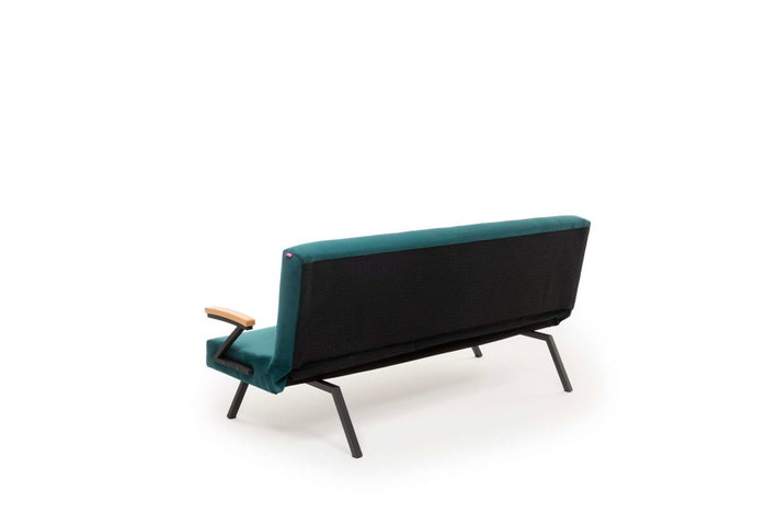 Atelier Del Sofa Sofá-Cama de 3 Plazas Verde Petróleo Atelier Del Sofa Sofá-Cama de 3 Plazas Verde Petróleo